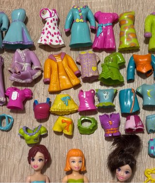 Lote Ropa y Accesorios Polly Pocket
