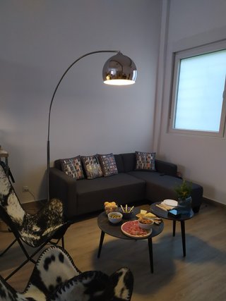 Lámpara de pie arco Maisons du Monde