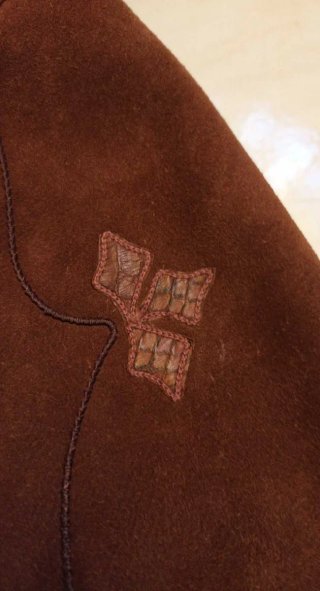 Shirling Originale Vintage Cappotto Marrone