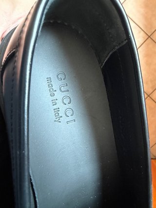 Mocassini Gucci Uomo Pelle Nera
