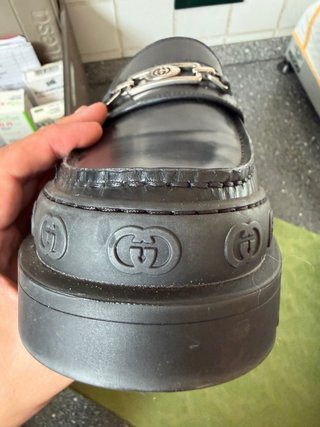 Mocassini Gucci Uomo Pelle Nera