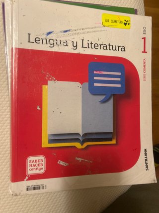 Lengua y literatura 1 ESO Serie Comenta