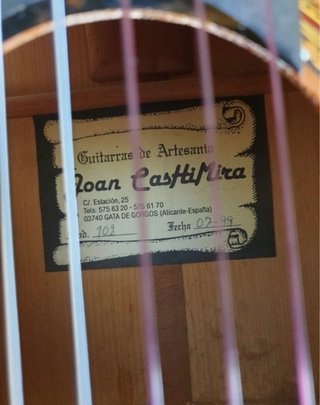 Guitarra Clásica Juan Casti Mirz Mod. 102