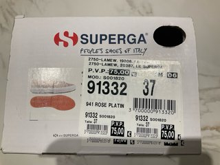 Zapatillas Superga Mujer Talla 37 Glitter