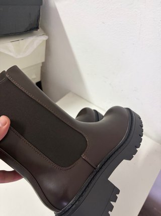 Stivaletti donna marrone zip tg 37 nuovo
