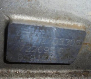 Mercedes 2112703300 caja cambios c 180 1.8 g 64962