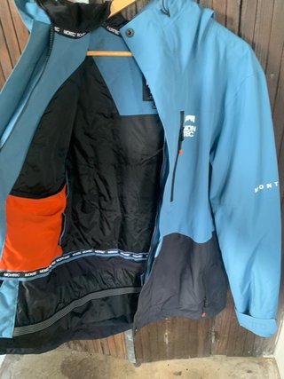 Giubbotto MONTEC sci/snowboard blu e nero