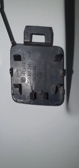 Tapa enganche remolque VW Polo Naranja