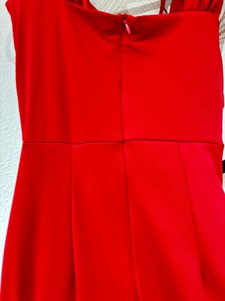 Vestido largo rojo para eventos