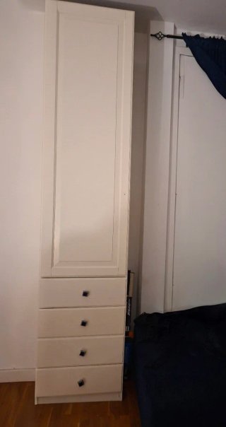 PAX Ikea: 1 Puerta y 4 Cajones para armario