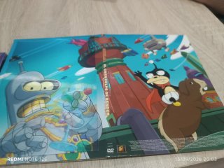 4 primeras temporadas de Futurama + 4 películas