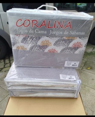 Juego de Sábanas Coralina 90 Gris