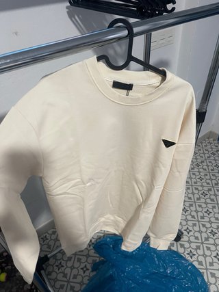 Sudadera Prada Beige Talla 26/27