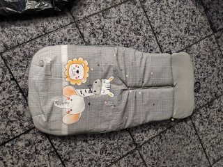 Saco universal carrito bebé gris