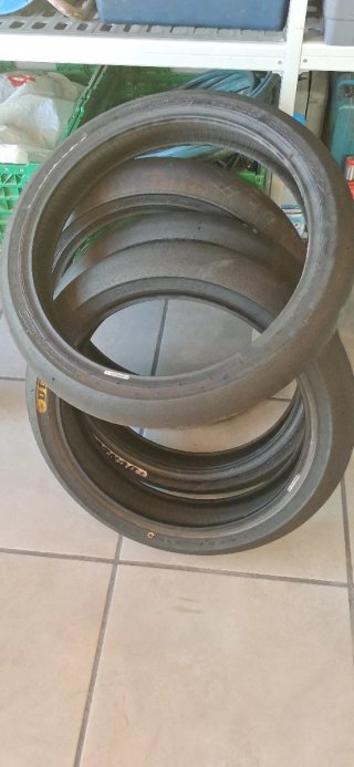 20 el juego Neumáticos dunlop moto 3