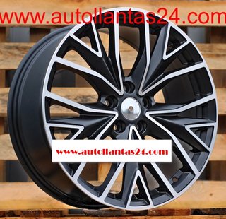 8795 JUEGO DE 4 LLANTAS SEAT CUPRA BLACK M r788969