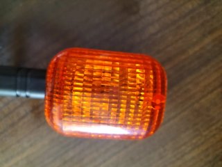 Intermitente moto naranja
