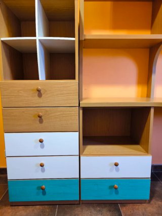 Mueble juvenil modular madera