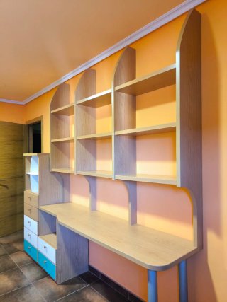 Mueble juvenil modular madera