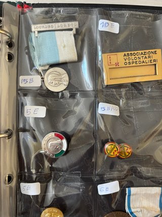 Lote de Pins, Medallas, insignias UNITALSI