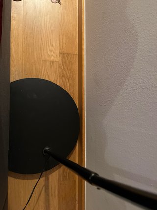 Lámpara de pie Ikea arqueada