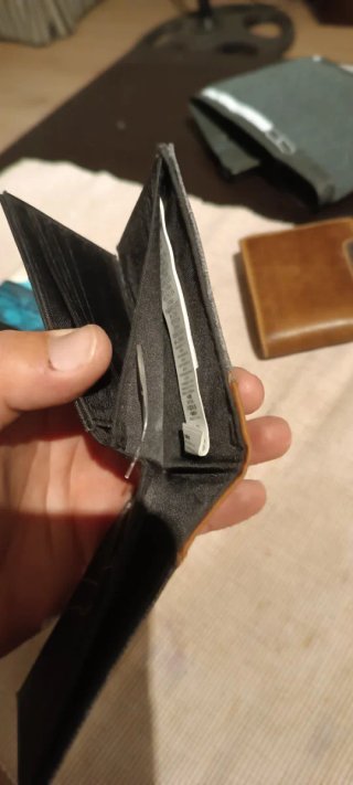 Cartera Quiksilver Gris y Marrón