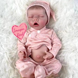 Muñeca reborn bebé silicona