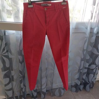 Pantaloni donna Teleria zed color ruggine taglia s