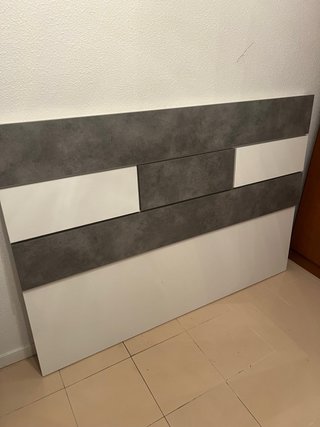 Cabecero cama 150cm con luz integrada