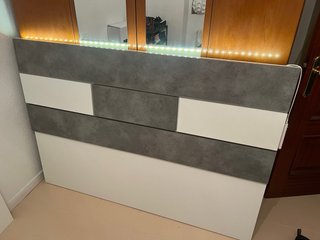Cabecero cama 150cm con luz integrada