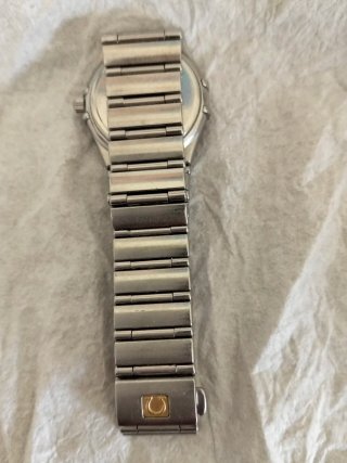 Omega Constellation Reloj de Plata y Blanco