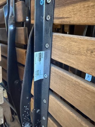 Sillas Plegables Madera y Metal Ikea