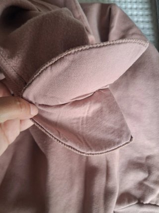 Sudadera Zara Rosa Talla M