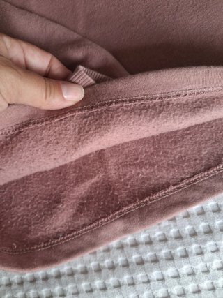 Sudadera Zara Rosa Talla M