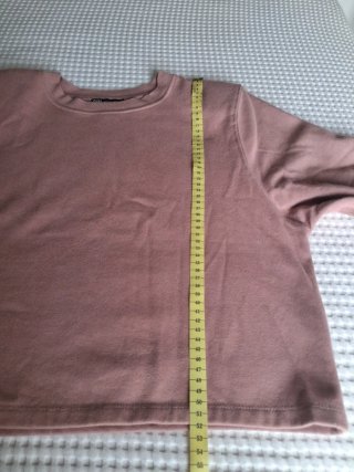 Sudadera Zara Rosa Talla M