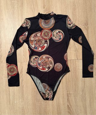 Body Desigual Manga Larga Talla M