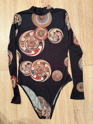 Body Desigual Manga Larga Talla M