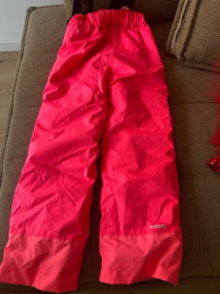 Pantaloncini da Neve e Sci Rosa 8 Anni