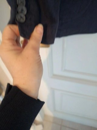 Giacca uomo blu