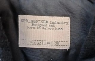 Abrigo Parka Hombre Negro