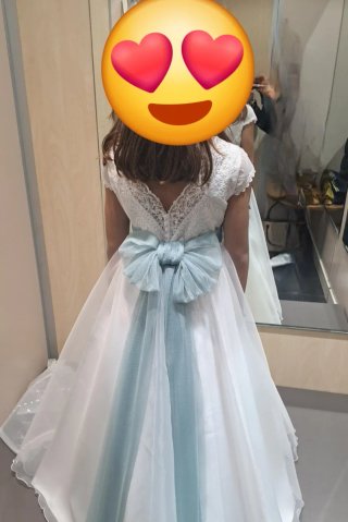 Traje de Comunión Niña T105,zapatos t34 y corona