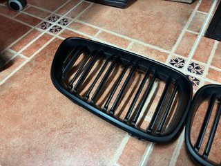 Parrilla delantera BMW M2 negro mate