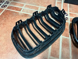 Parrilla delantera BMW M2 negro mate