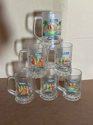 Jarras Mahou Historia de la Cerveza (Set 6)
