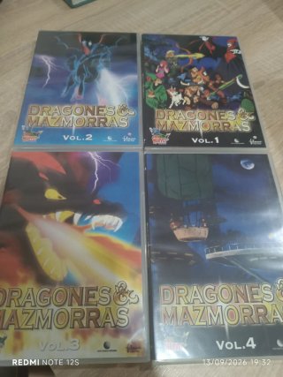 Dragones y Mazmorras DVD Col. Completa Precintado