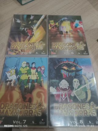Dragones y Mazmorras DVD Col. Completa Precintado