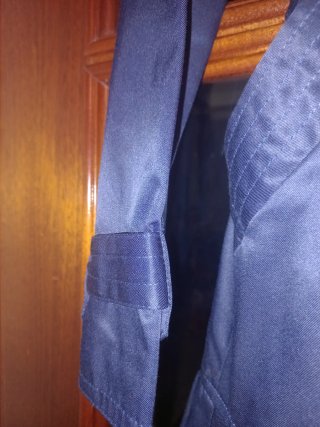 Gabardina azul