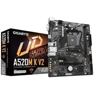 Placa Base Gigabyte A520M K V2 AM4