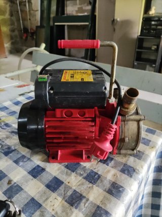 Bomba de trasiego 0,6 CV 45l/m