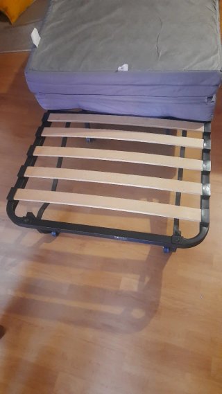 Sillón cama supletoria IKEA LYCKSELE LÖVÅS blanco